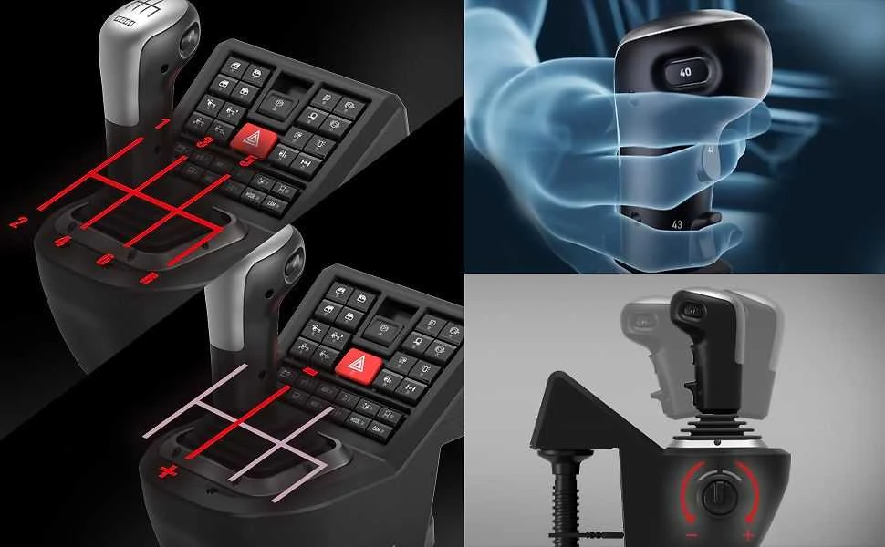 HORI PC jėgos grįžtamojo ryšio sunkvežimio valdymo sistema