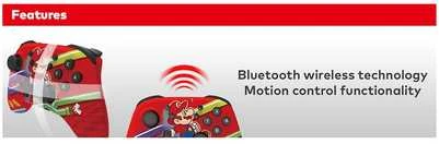 HORI Horipad belaidis pultelis Nintendo Switch (Super Mario)