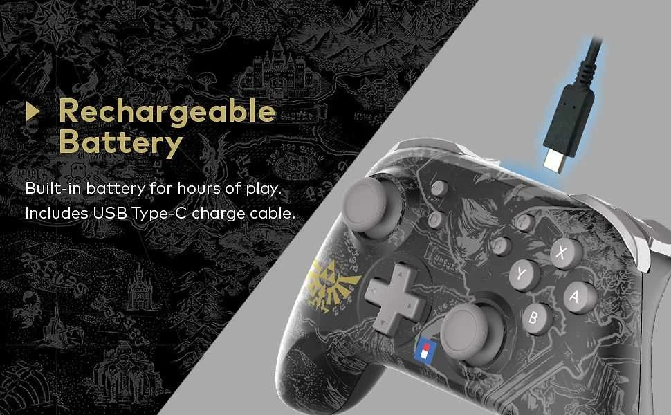 HORI Horipad belaidis pultelis Nintendo Switch (Legend of Zelda)