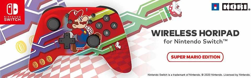 HORI Horipad belaidis pultelis Nintendo Switch (Super Mario)