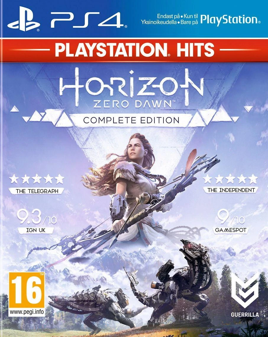 Sony „Horizon Zero Dawn“: pilnas leidimas PS4