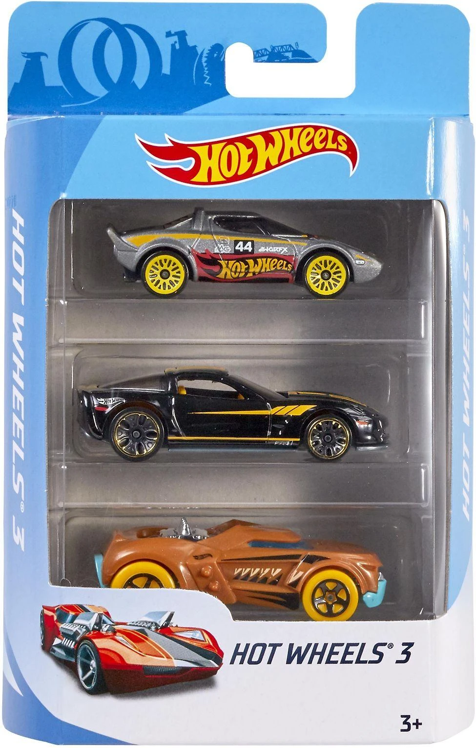 Mattel HOT WHEELS trijų automobilių rinkinys, K5904