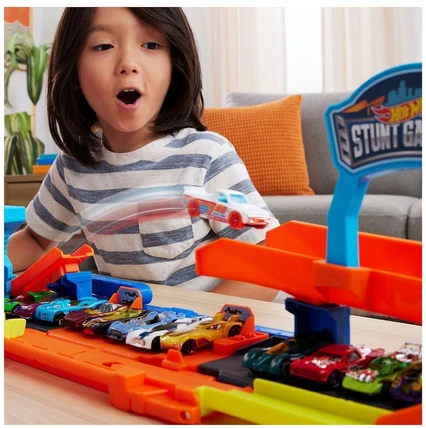 Mattel HOT WHEELS CITY triukų garažas 2 in 1 (JHL94)
