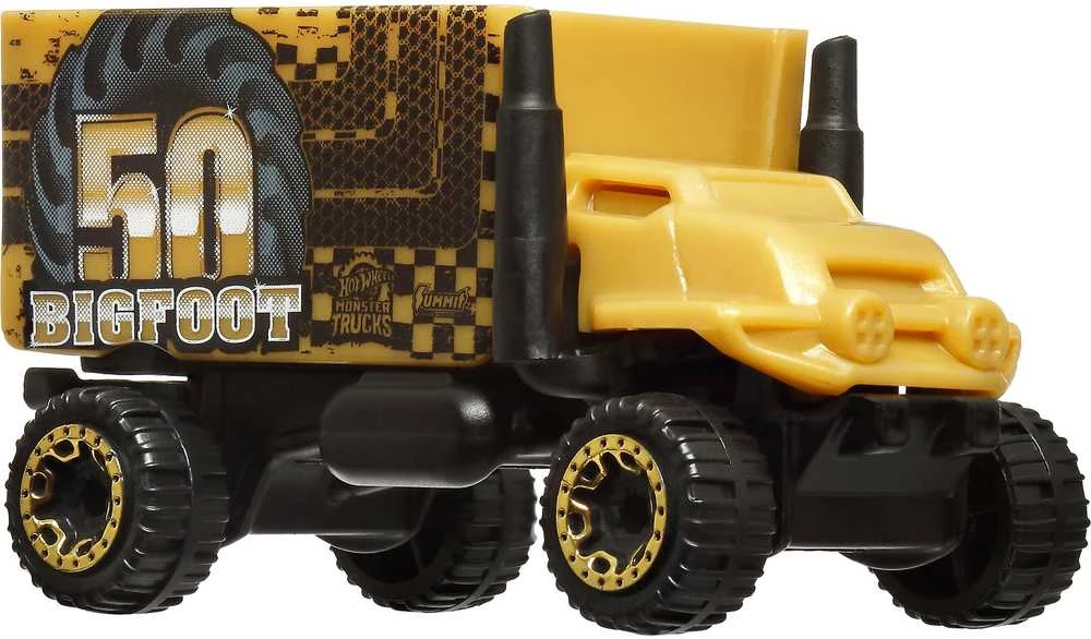 Hot Wheels Monster Trucks Bigfoot Trophy Champions autokokoelma