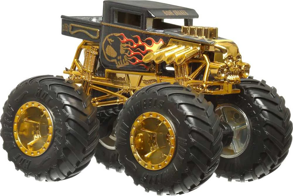 Hot Wheels Monster Trucks Bigfoot Trophy Champions autokokoelma