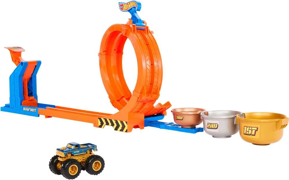 Mattel HOT WHEELS MONSTER TRUCKS rinkinys – Trofėjų iššūkis (JBX64)