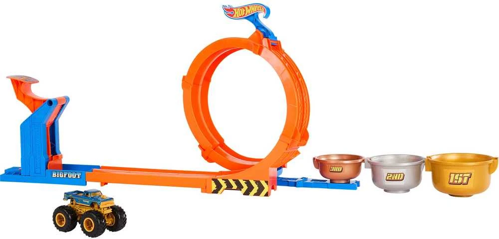 Mattel HOT WHEELS MONSTER TRUCKS rinkinys – Trofėjų iššūkis (JBX64)