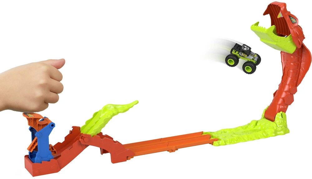Mattel HOT WHEELS MONSTER TRUCKS rinkinys – Gyvatės išsiveržimas
