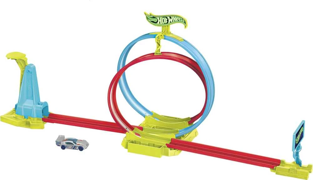 Hot Wheels WYRZUTNIA NEON SPEEDERS MATTEL