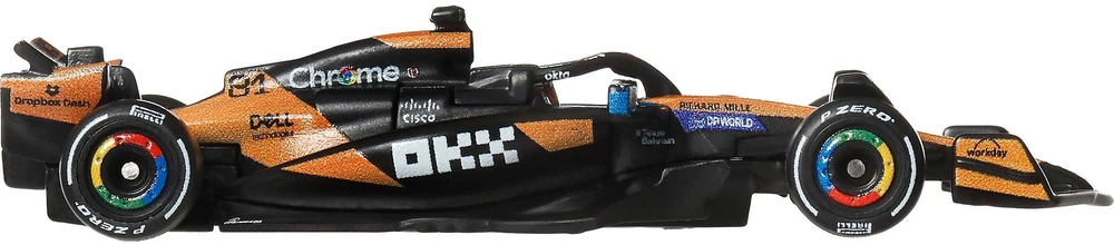 Mattel HOT WHEELS PREMIUM F1 McLaren Oscar Piastri bolidas 81 (JKD81)