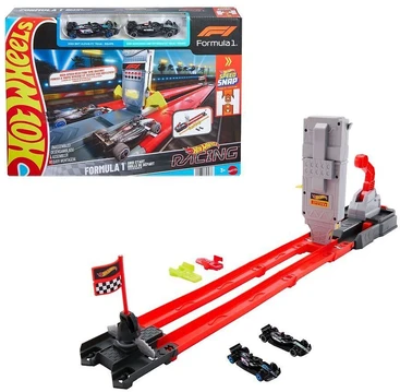 Mattel HOT WHEELS F-1 dvikovos trasa