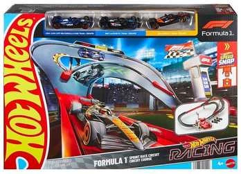 Mattel HOT WHEELS F1 lenktynių trasos rinkinys – Racing Sprint (JDY15)