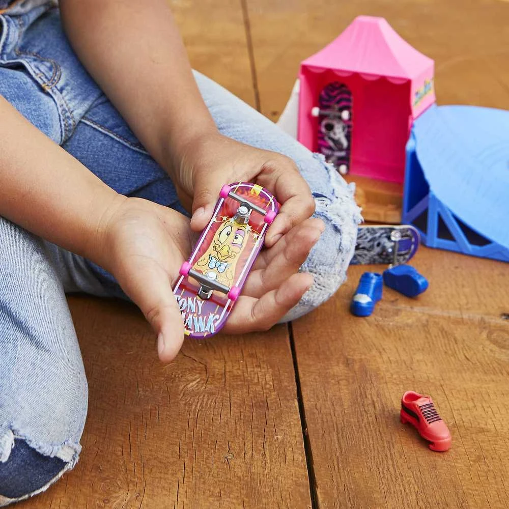 Žaislų rinkinys - Mattel Hot Wheels Riedlenčių pramogų parko nuolydžiai ir trasos
