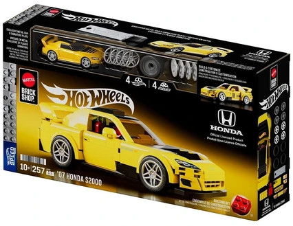 MATTEL BRICK SHOP HOT WHEELS Honda S2000 konstruktorius (JFR88)