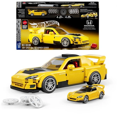 MATTEL BRICK SHOP HOT WHEELS Honda S2000 konstruktorius (JFR88)