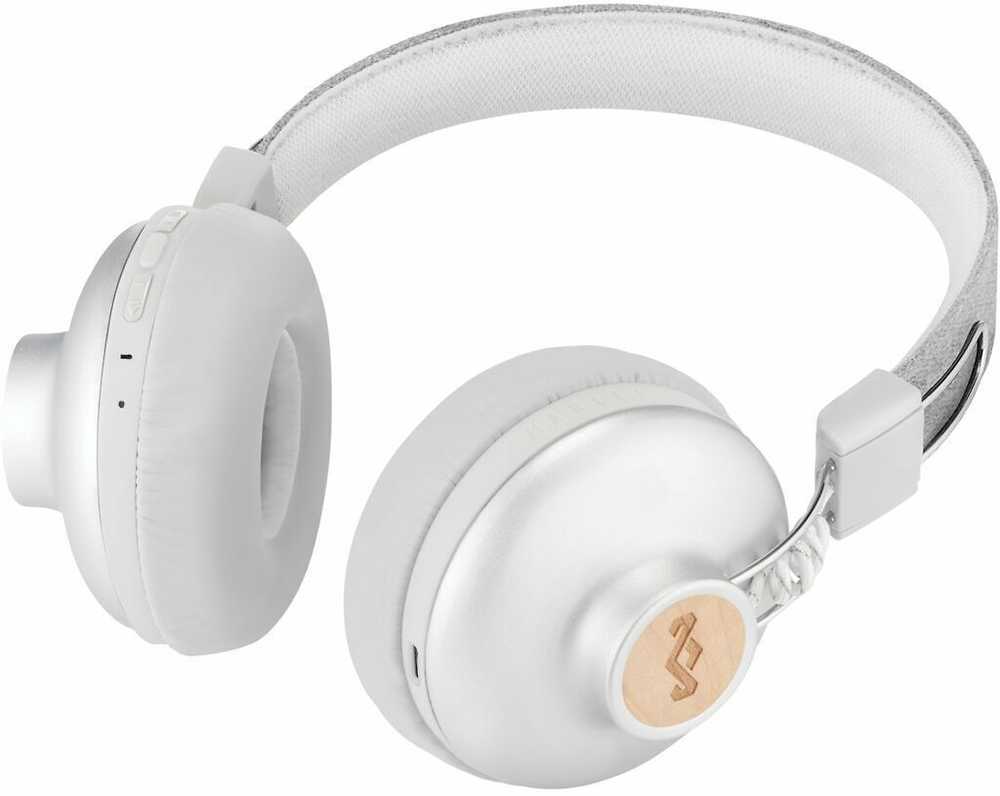 „House of Marley Positive Vibration 2“ belaidės „Bluetooth“ ausinės, sidabrinės