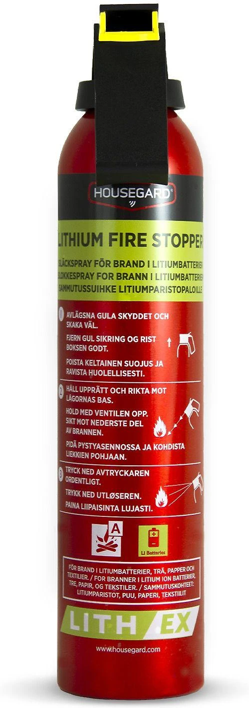 Housegard Lith-EX sammutusspray AVD, 500 ml