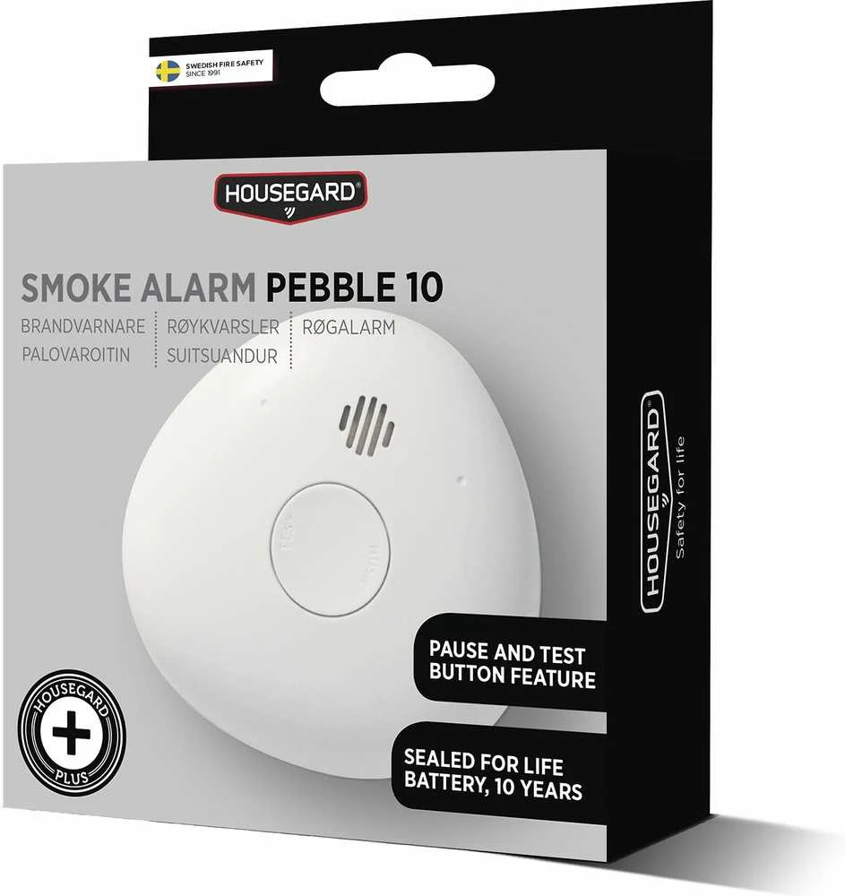 Housegard Pebble 10Y SA701 priešgaisrinė signalizacija, optinė