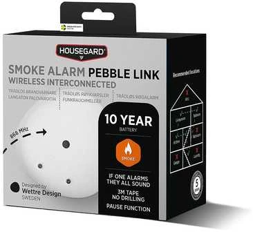 „Housegard“ „Housegard“ dūmų signalizacija „Pebble Link“ bevielis ryšys