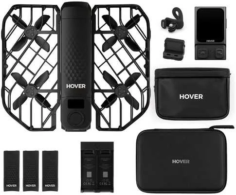 HOVERAir X1 PRO Ultimate dviračių komplekto dronas