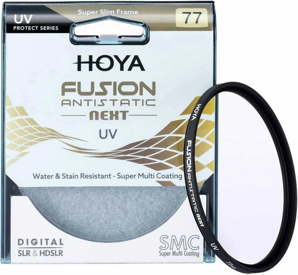 „Hoya Fusion“ antistatiniai „Next UV“ filtrai, 62 mm