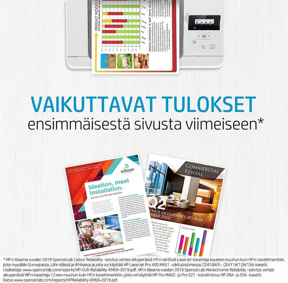 Hewlett Packard (HP) „HP 130A Geltona Toneris“ kasetė, 1000 puslapių, skirta LaserJet Pro M176, M177 serijai