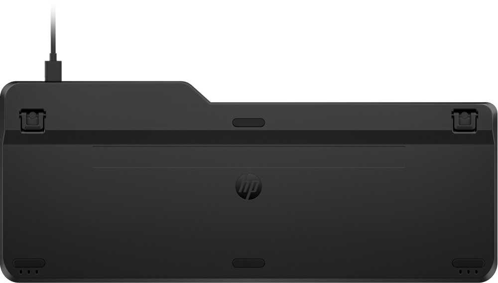 HP 405 Multi-Device su pašvietimu Klaviatūra su laidu, Full-size (100%), su laidu, USB, Membrane, Juodas