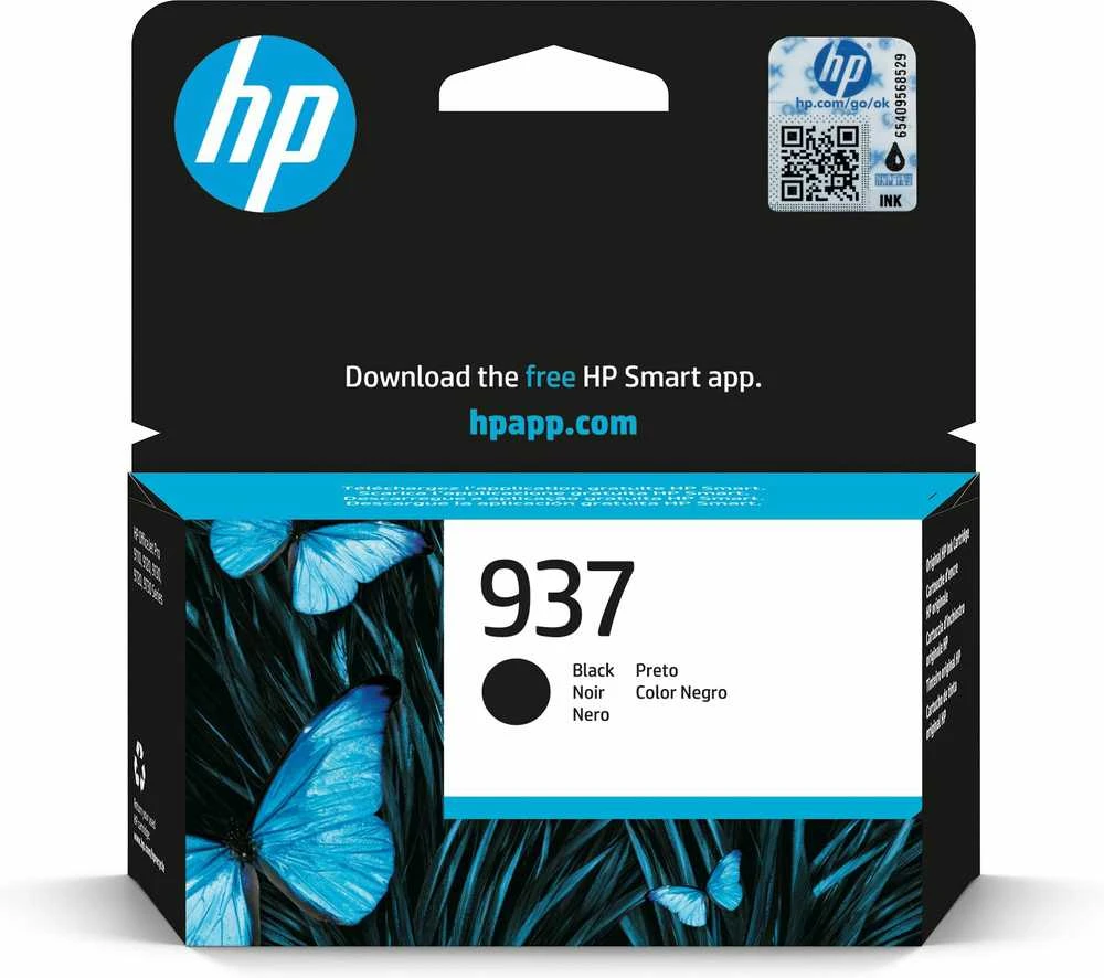 HP No. 937 juoda Instant Ink