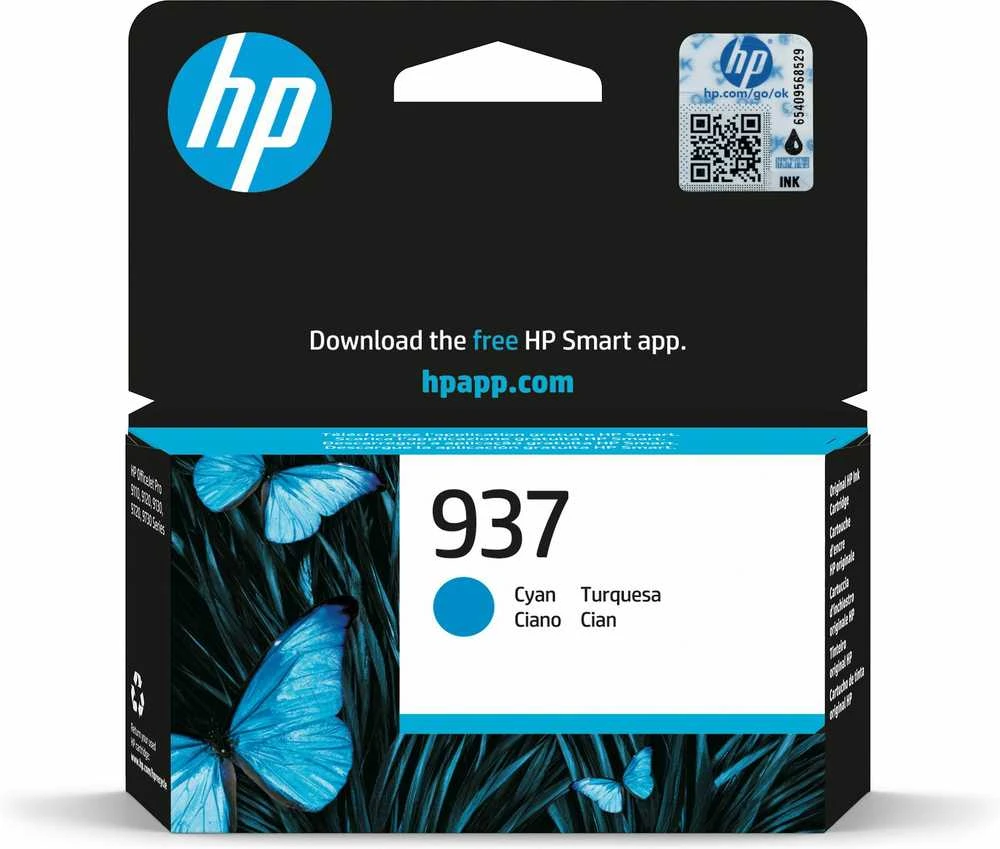 HP 937 mėlynas Instant Ink