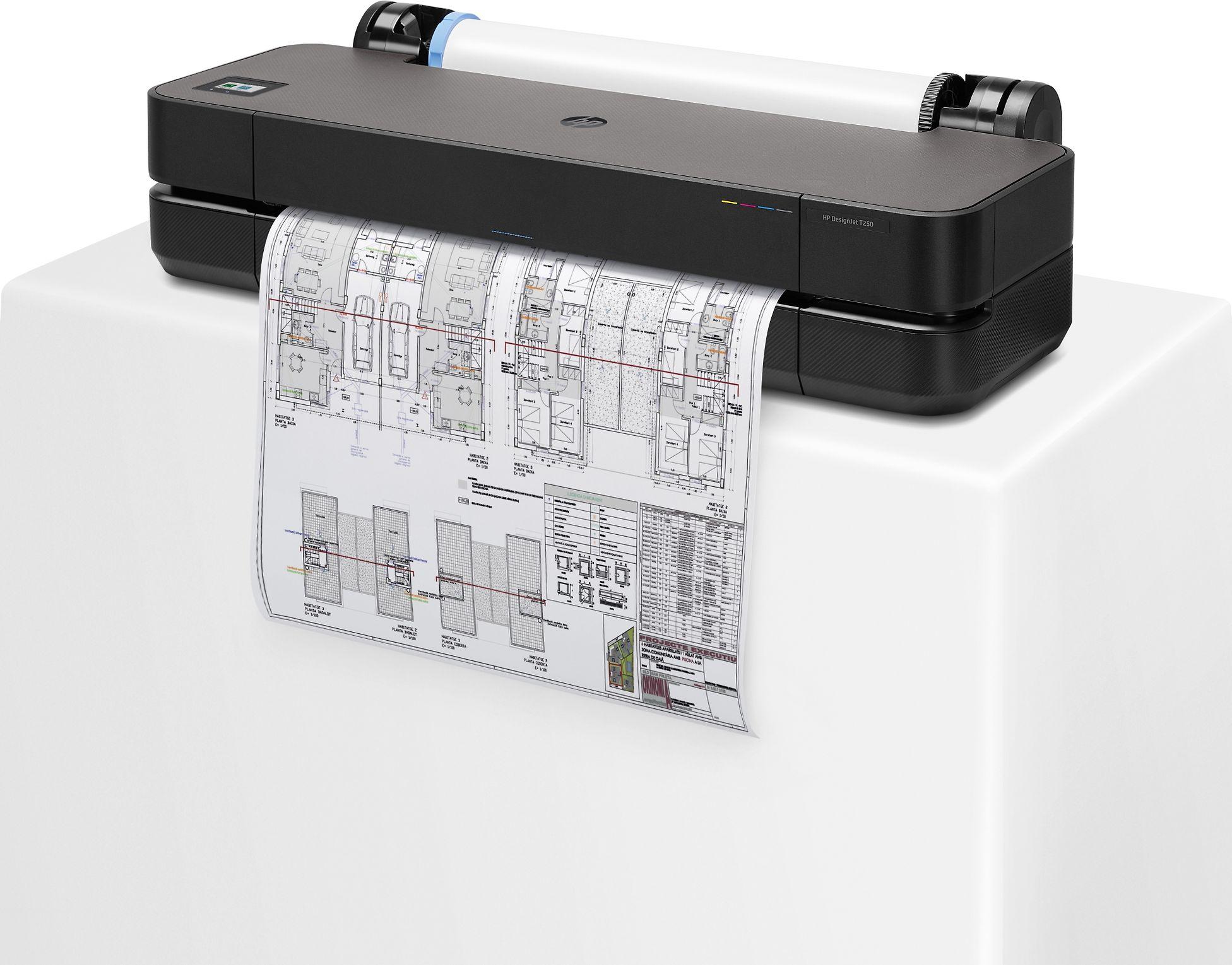 Hewlett Packard (HP) HP DesignJet T250 24-in Spausdintuvas