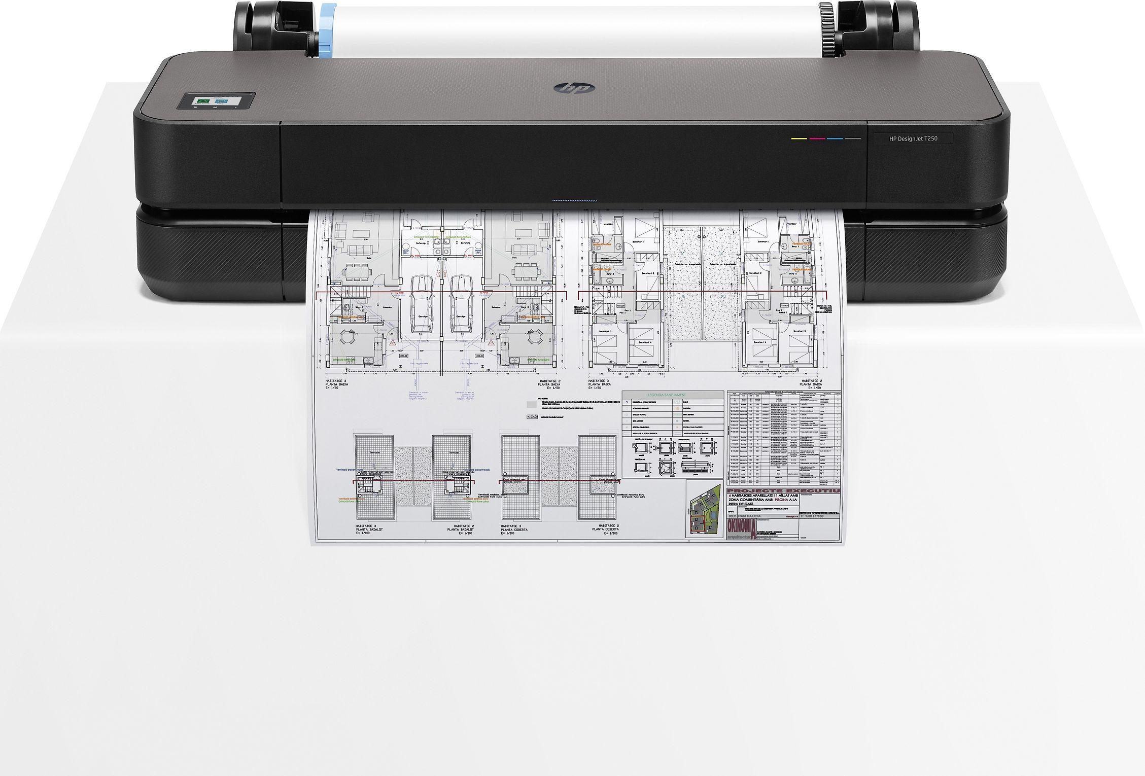 Hewlett Packard (HP) HP DesignJet T250 24-in Spausdintuvas