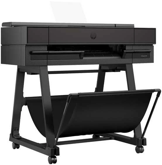 HP DesignJet T870 ploteris - 610 mm (24 colių) didelio formato spausdintuvas - spalvotas - rašalinis - A1 ritinėlis (61,0 cm x 91,4 m) - 2400 x 1200 dpi - iki 0,35 min./puslapis (nespalvotas) / iki 0,35 min./puslapis (spalvotas) - USB 2.0, gigabito LAN, Wi-Fi(n) - pjaustytuvas