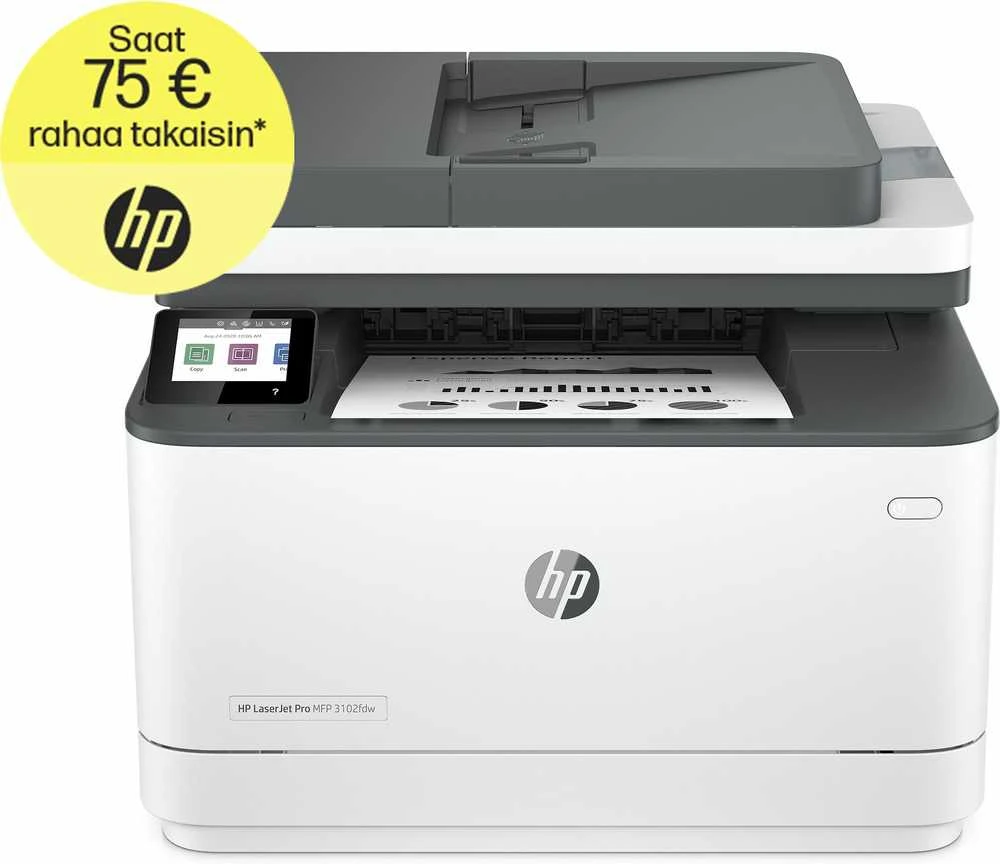 Spausdintuvas HP LaserJet Pro MFP 3102fdw