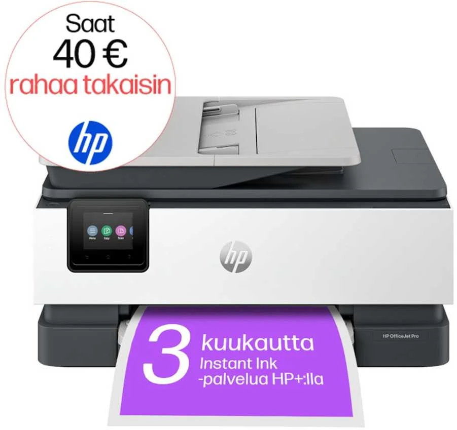 Spausdintuvas „HP OfficeJet Pro 8124e All-in-One“ – mustesuihkutulostinas