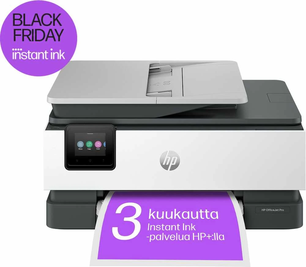 Spausdintuvas „HP OfficeJet Pro 8124e All-in-One“ – mustesuihkutulostinas