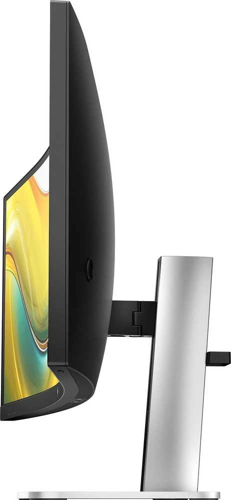 „HP 534pm“ 5 serijos „Pro WQHD USB-C“ lenktas konferencinis monitorius be PVC – 34 colių 3440x1440 WQHD 400 nitų AG, VA, USB-C (100 W / 15 W) / HDMI / „DisplayPort“, 3 x USB-A, garsiakalbiai, 5 MP internetinė kamera, RJ-45 LAN, reguliuojamo aukščio / pakreipimo / pasukimo, 3 metai (pakeičia E34m)