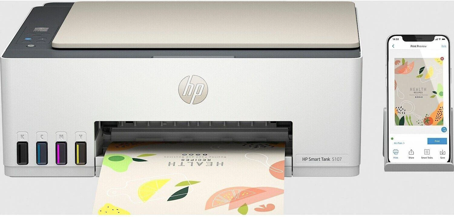 Hewlett Packard (HP) HP – „Smart Tank 5107“ daugiafunkcis spausdintuvas