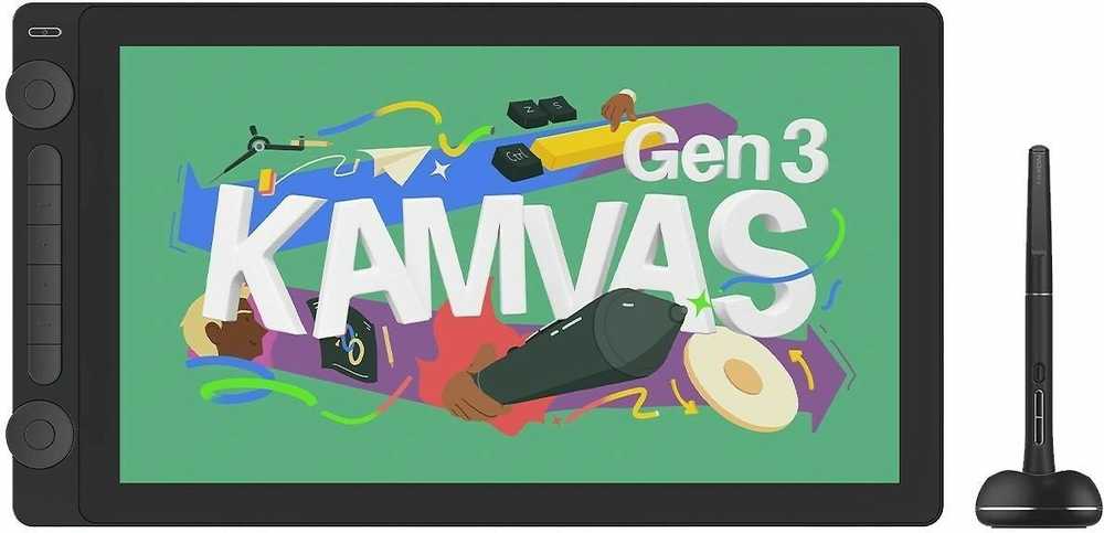 Huion Kamvas 16 GEN 3 GS1563 grafinė planšetė