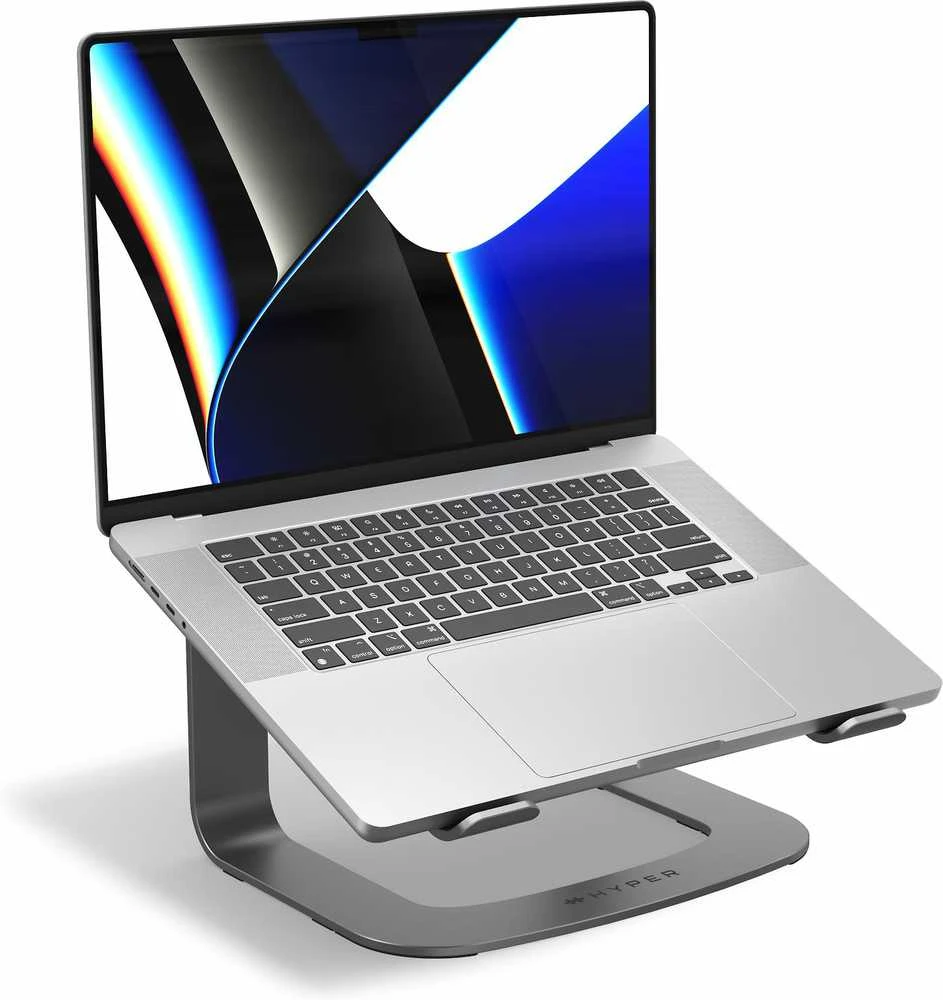 Hyper Desk Mount | HyperSpace Ergonomic Nešiojamas kompiuteris Stand | 16 " | Space Gray