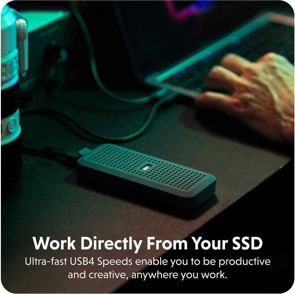 Targus HYPER® HYPERDRIVE ECOSMART? USB4 SSD ENCLOSURE