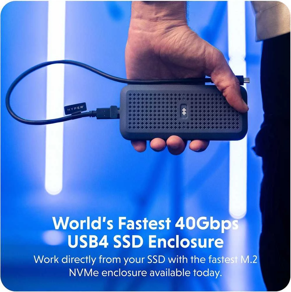 Targus HYPER® HYPERDRIVE ECOSMART? USB4 SSD ENCLOSURE