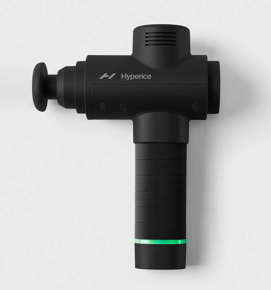 Hyperice Hypervolt 2 masažo pistoletas, Juodas
