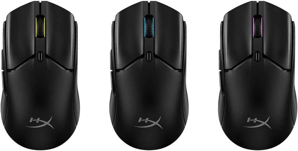 Hewlett Packard (HP) HP HyperX Pulsefire Haste 2 Mini Wireless Juodas Pelė žaidimams
