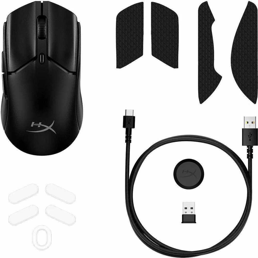Hewlett Packard (HP) HP HyperX Pulsefire Haste 2 Mini Wireless Juodas Pelė žaidimams