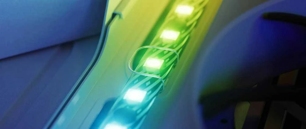 Hyte LS30 LED juostelė x 2 + NP50
