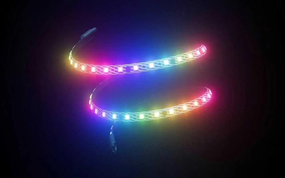 Hyte LS30 LED juostelė x 2 + NP50