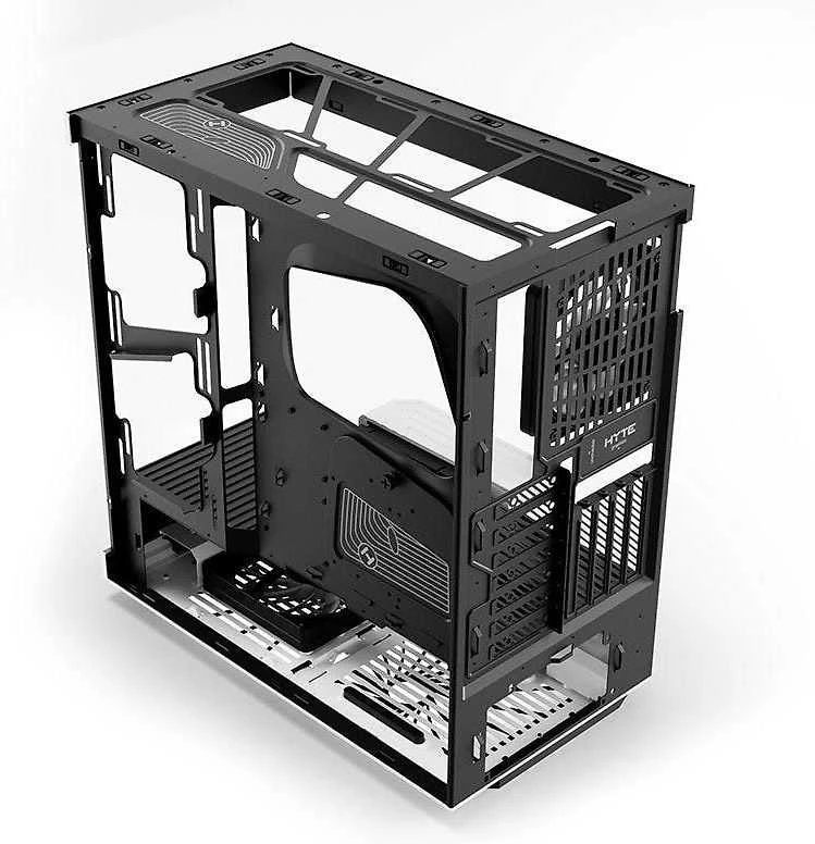 Hyte Y40 Midi Tower, Tempered Glass – juodos spalvos/baltos spalvos