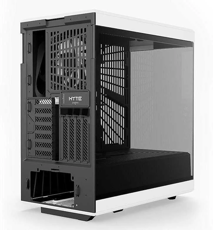 Hyte Y40 Midi Tower, Tempered Glass – juodos spalvos/baltos spalvos