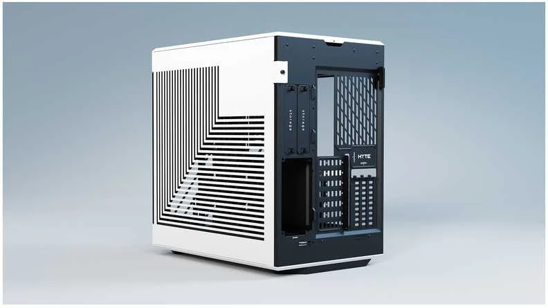 Hyte Y60 Midi Tower, Tempered Glass – juodos spalvos/baltos spalvos