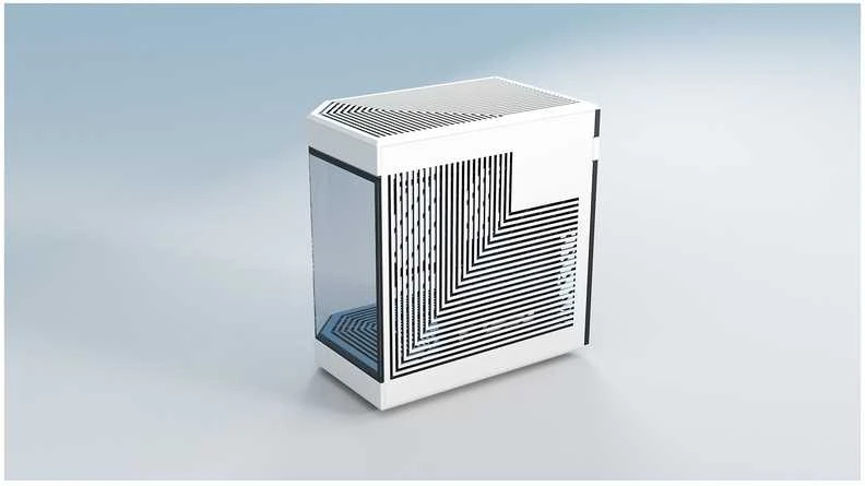 Hyte Y60 Midi Tower, Tempered Glass – juodos spalvos/baltos spalvos